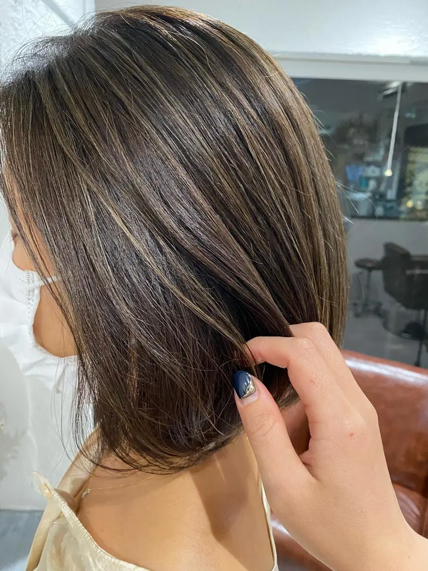 カラー ハイライトカラー 木戸 愛美のヘアスタイル