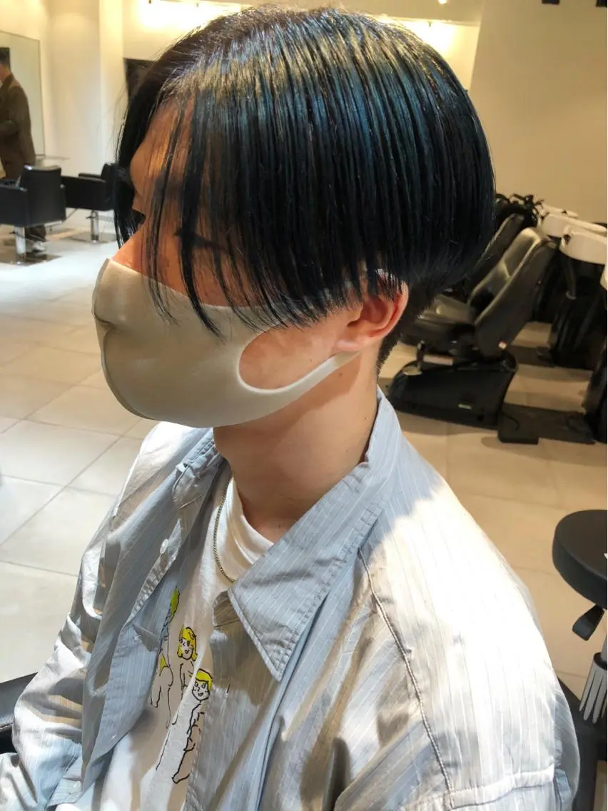 メンズ メンズブリーチ 中澤 美緒のヘアスタイル