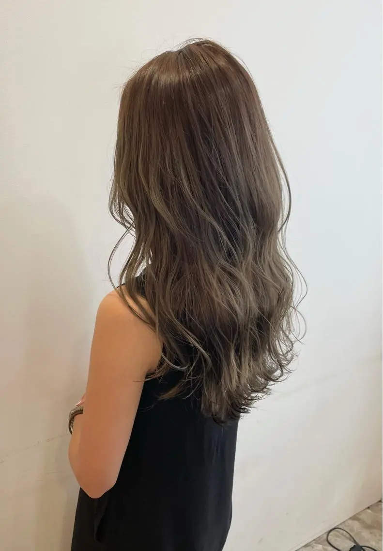 ロング カラー カット ヘアカラー トリートメント 髪質改善/縮毛矯正 /青山 早希🐾のヘアスタイル