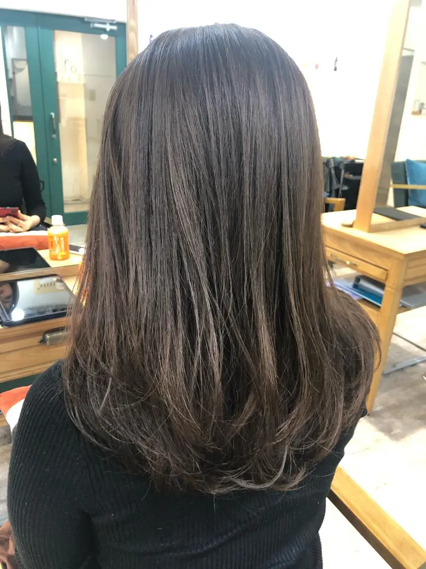 カラー ヘアカラー トリートメント 💫髪質改善矯正 MIHO💫のヘアスタイル