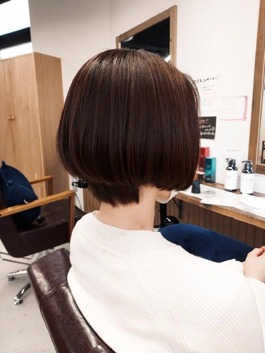 ショート カラー ショートボブ ボブ ショートヘア ROSSO 春日部店のヘアスタイル