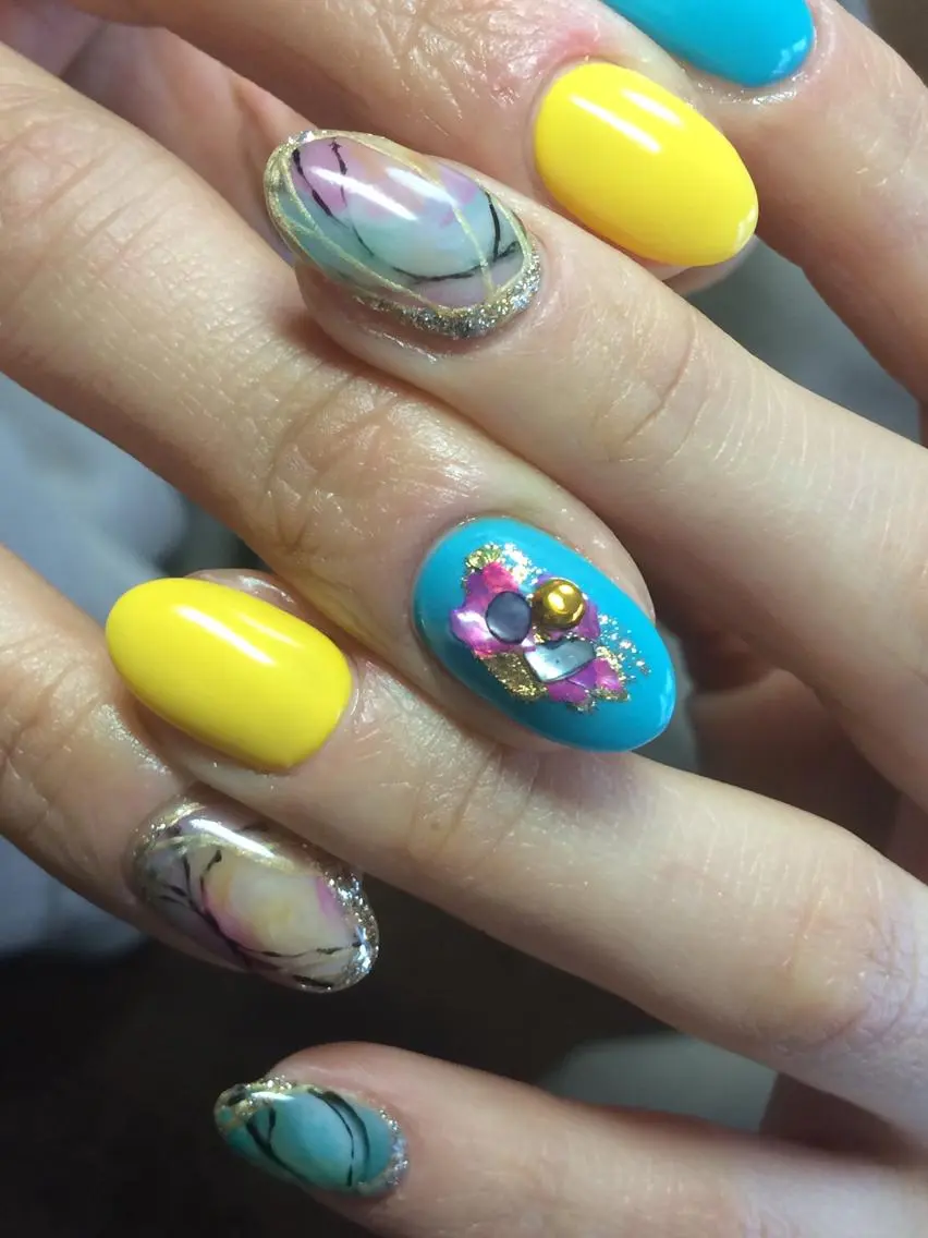 ネイル ハンドネイル nail salon 7☺︎2のネイルデザイン