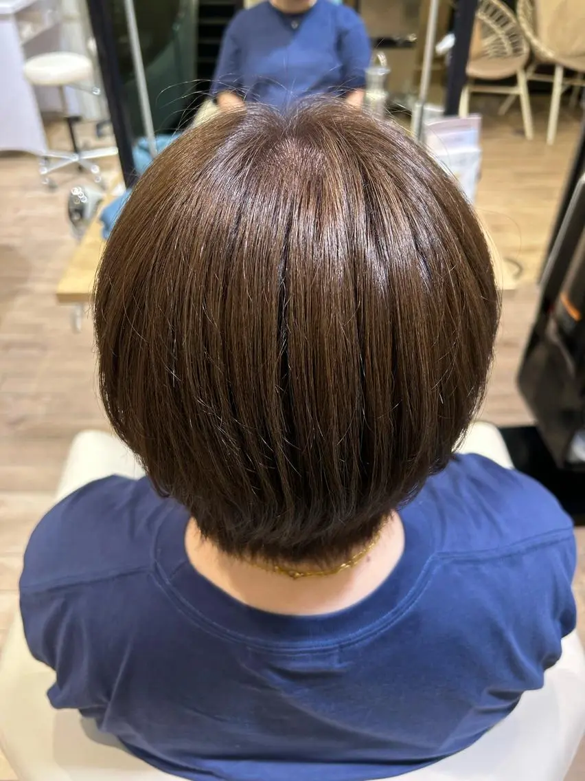 カラー ベージュカラー 梅沢 優羽のヘアスタイル