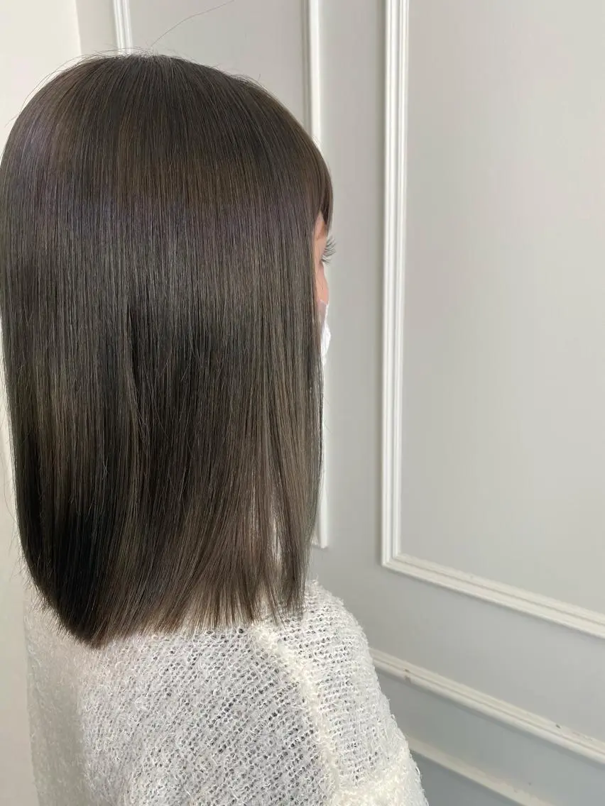 ミディアム カラー 🎀髪質改善🎀 Olive南森町のヘアスタイル