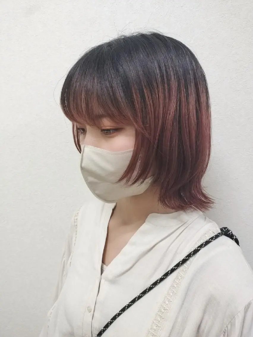 カラー ショート 【名古屋】モデル募集 arisaのヘアスタイル