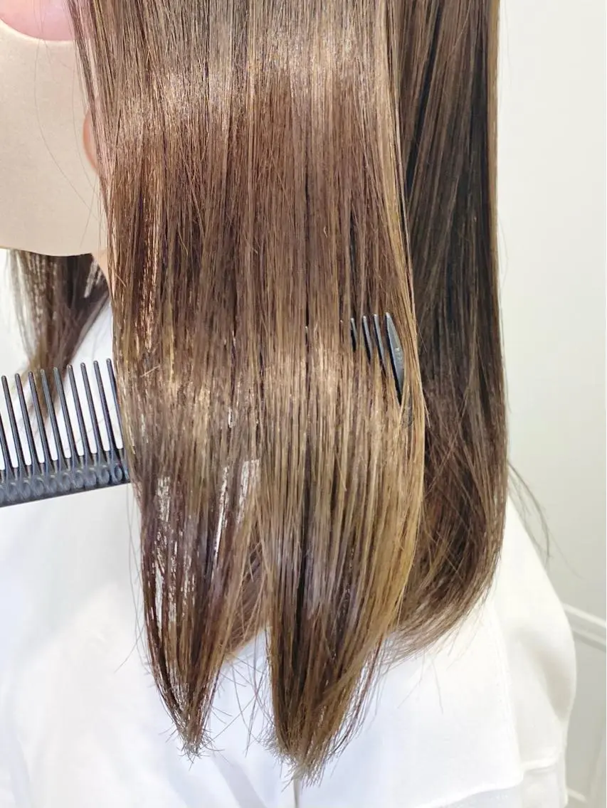 ロング カラー ヘアアレンジ ヘアカラー トリートメント 似合わせ専門美容師 なかじまのヘアスタイル