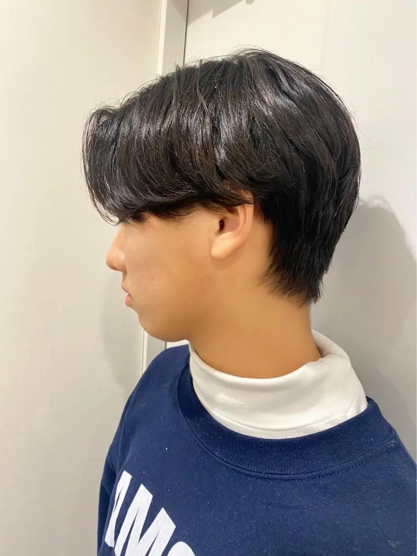 ショート メンズ センターパート ♡可愛い艶髪特化♡ 艶髪先生のヘアスタイル