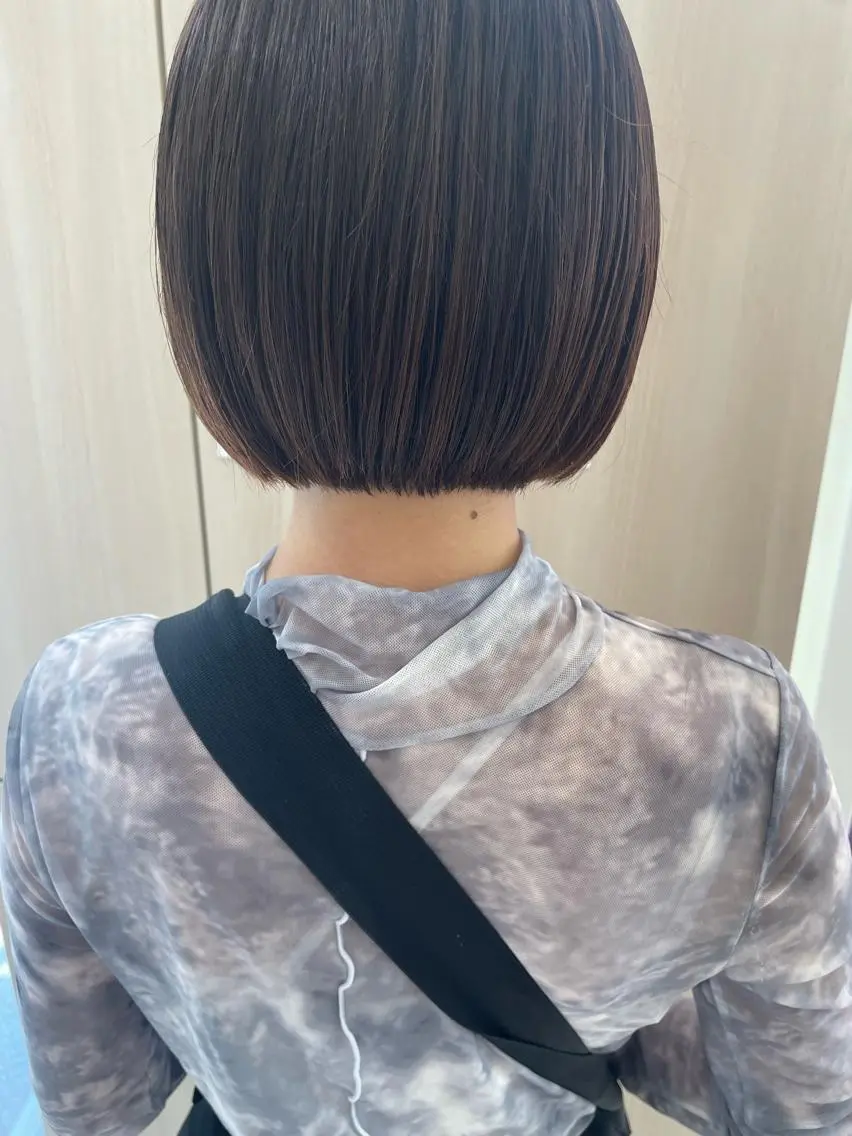 ショート アッシュ ボブ カット ヘアカラー トリートメント 【ボブ/個室サロン】 癒し空間mimuraのヘアスタイル