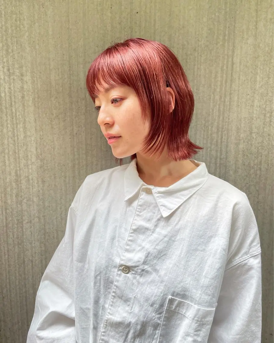 ミディアム カット トリートメント ボブ/ショート 吉田竣のヘアスタイル