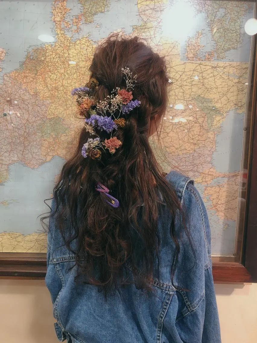 ヘアアレンジ ヘアセット stylist 🌸 kana.のヘアスタイル