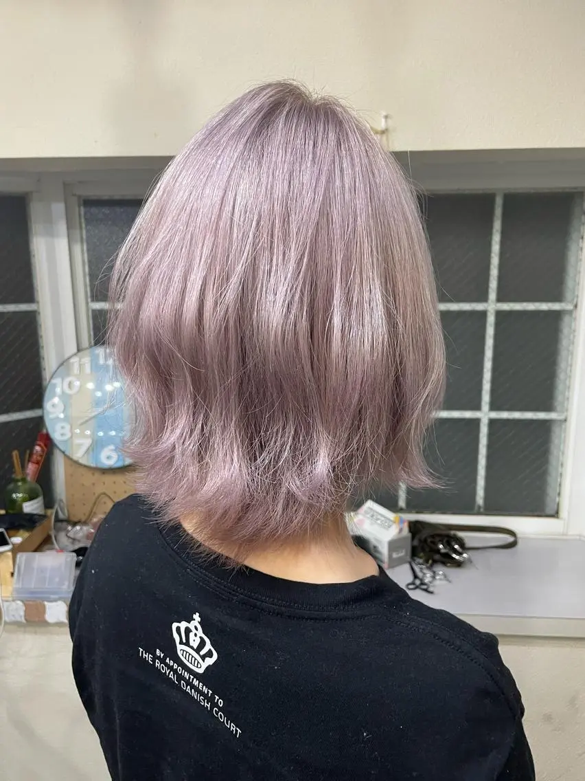 ショート カラー ヘアアレンジ ヘアカラー 渡辺 健太のヘアスタイル