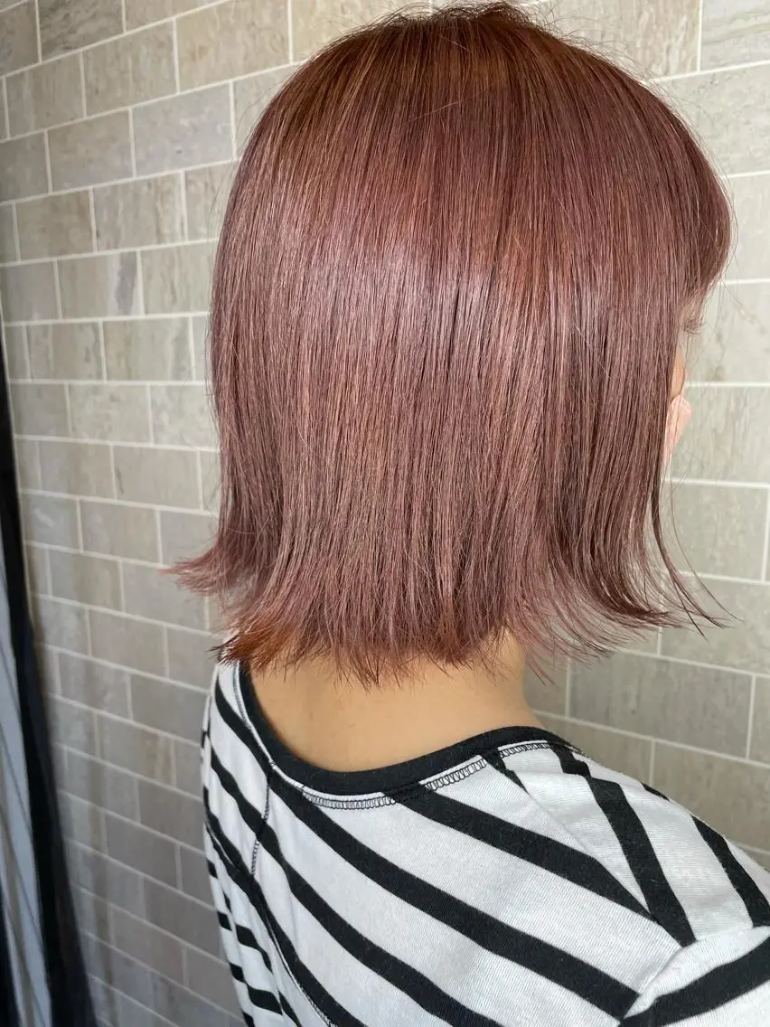 ショート カラー 渡辺 瑠美のヘアスタイル