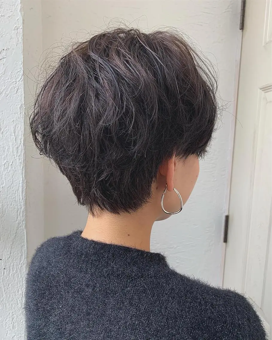 ショート カラー fio マナミのヘアスタイル
