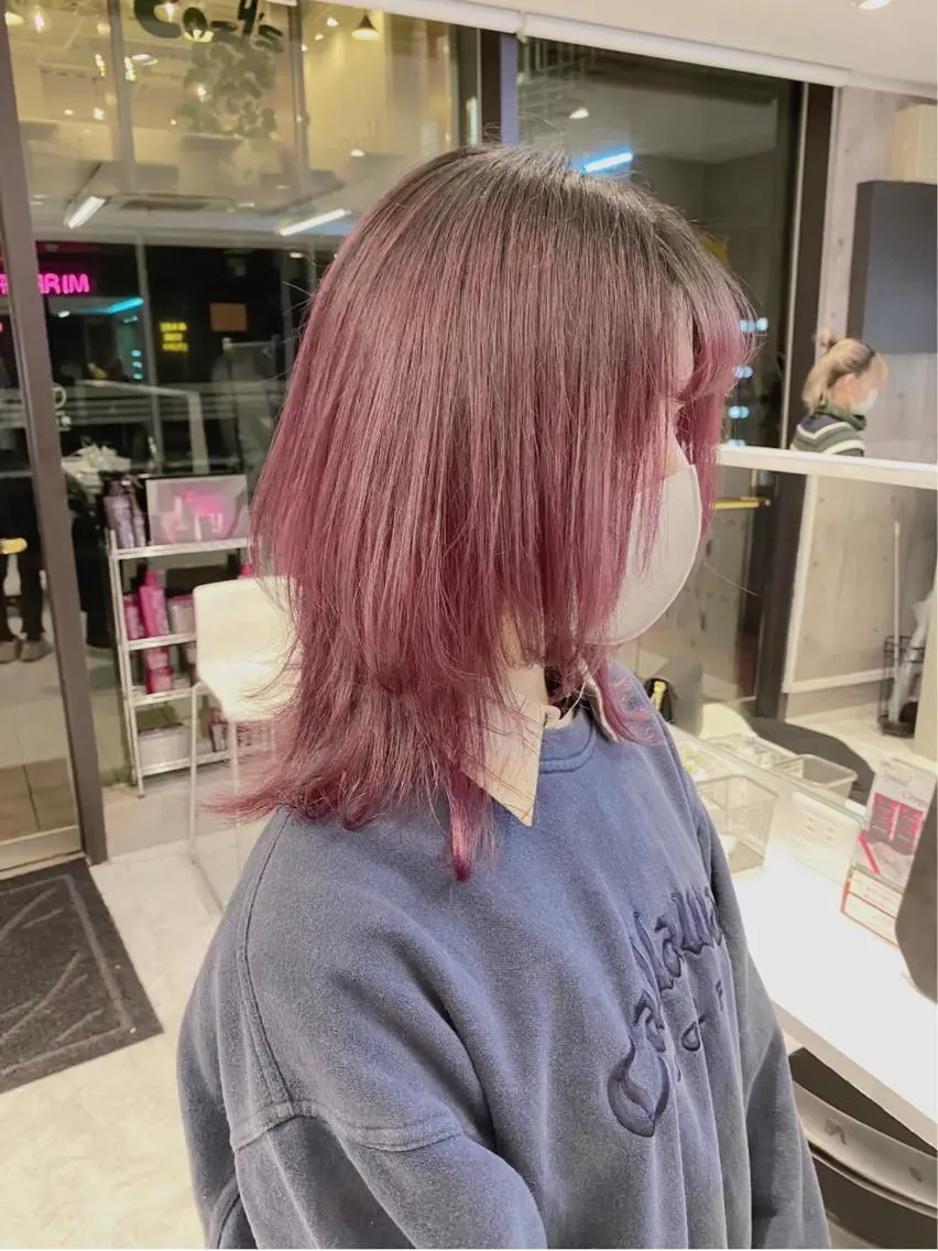 セミロング カラー 💈メンズカット 似合わせ💈耕世のヘアスタイル
