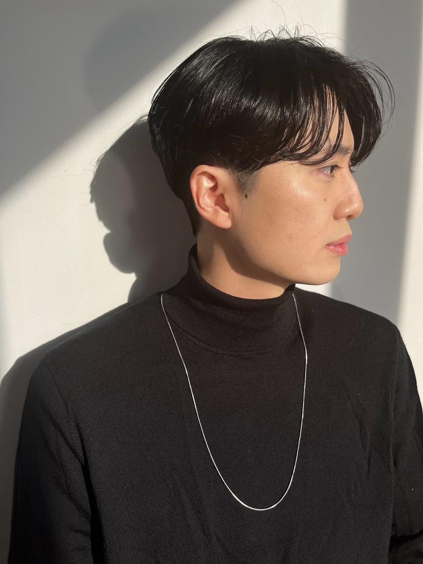ミディアム カット 縮毛矯正 トリートメント 🌿 中谷 陸 🌿 /レイヤーカットのヘアスタイル
