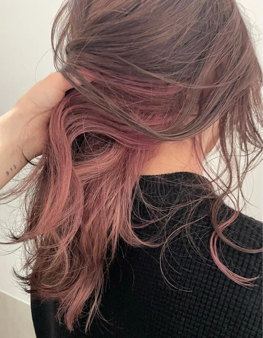 ロング カラー カット ヘアカラー トリートメント 🫧ハイトーン✨格安 より質💐マンツーマのヘアスタイル