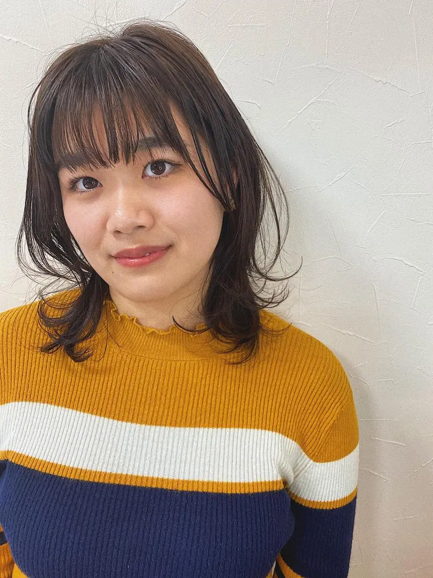 ミディアム @grace *HOSHIのヘアスタイル