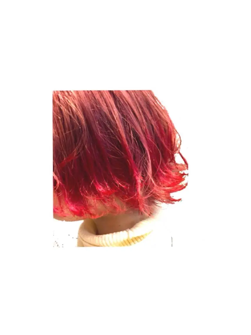 ショート カラー ワタベ ハヤト/ トップデザイナーのヘアスタイル