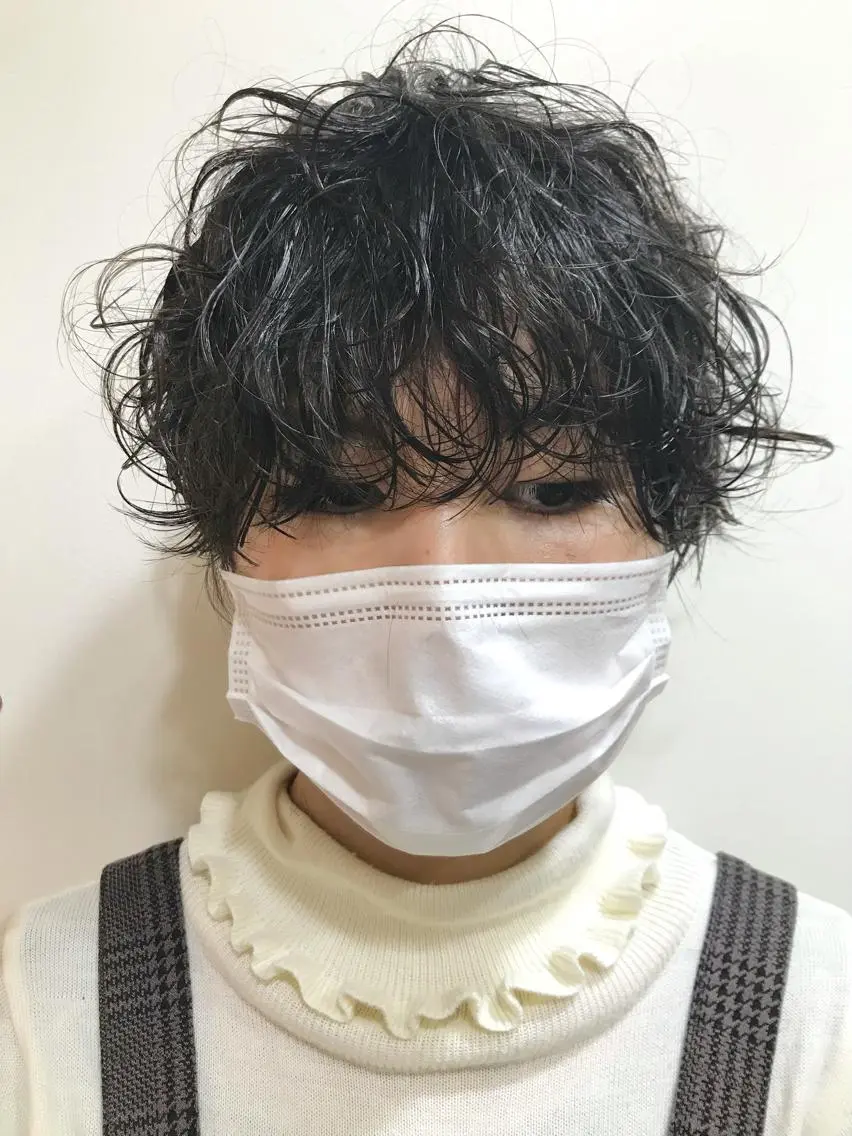 ショート カラー パーマ レイヤー／似合わせ TAKUYAのヘアスタイル