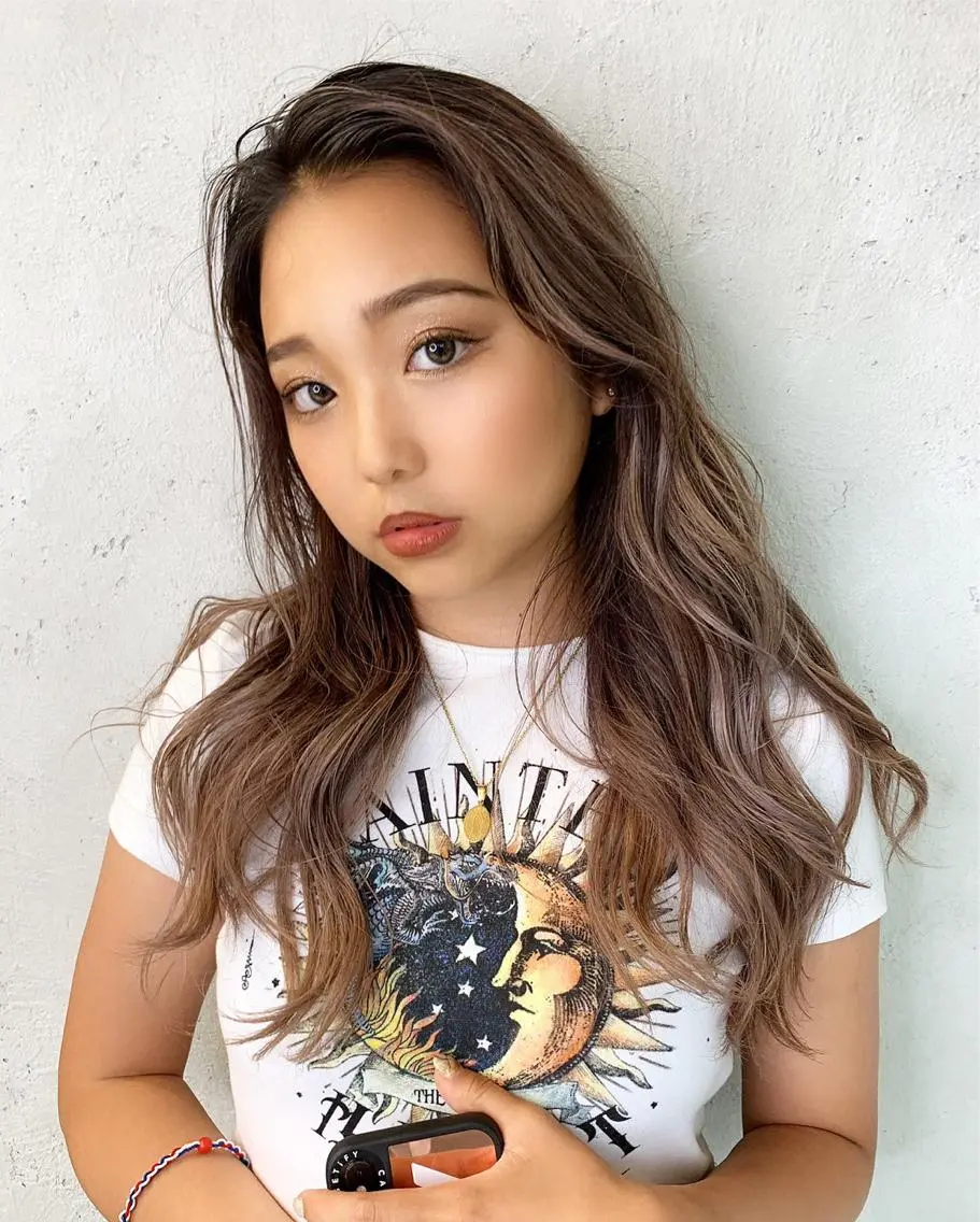 ロング カラー パーマ ヘアアレンジ 💛カラー大人気💛 c i a t eのヘアスタイル