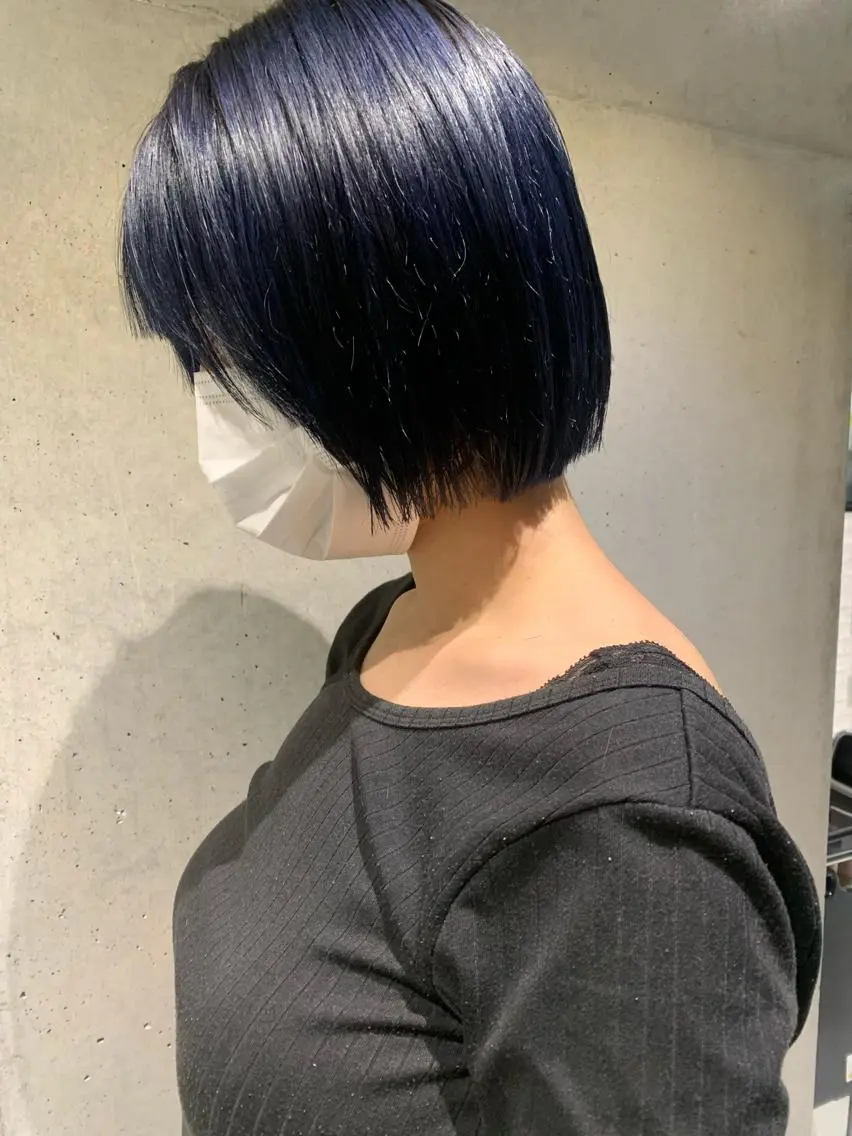 ショート カラー 透明感カラー✂︎ /縮毛矯正/YUKAのヘアスタイル