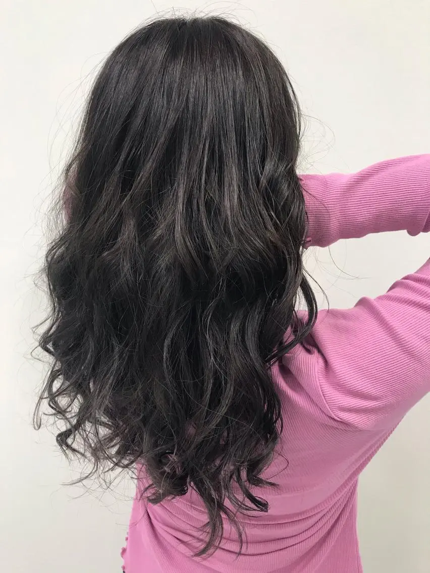 ロング カラー レイヤー/大人ボブ 渡邉【日吉美容室】のヘアスタイル