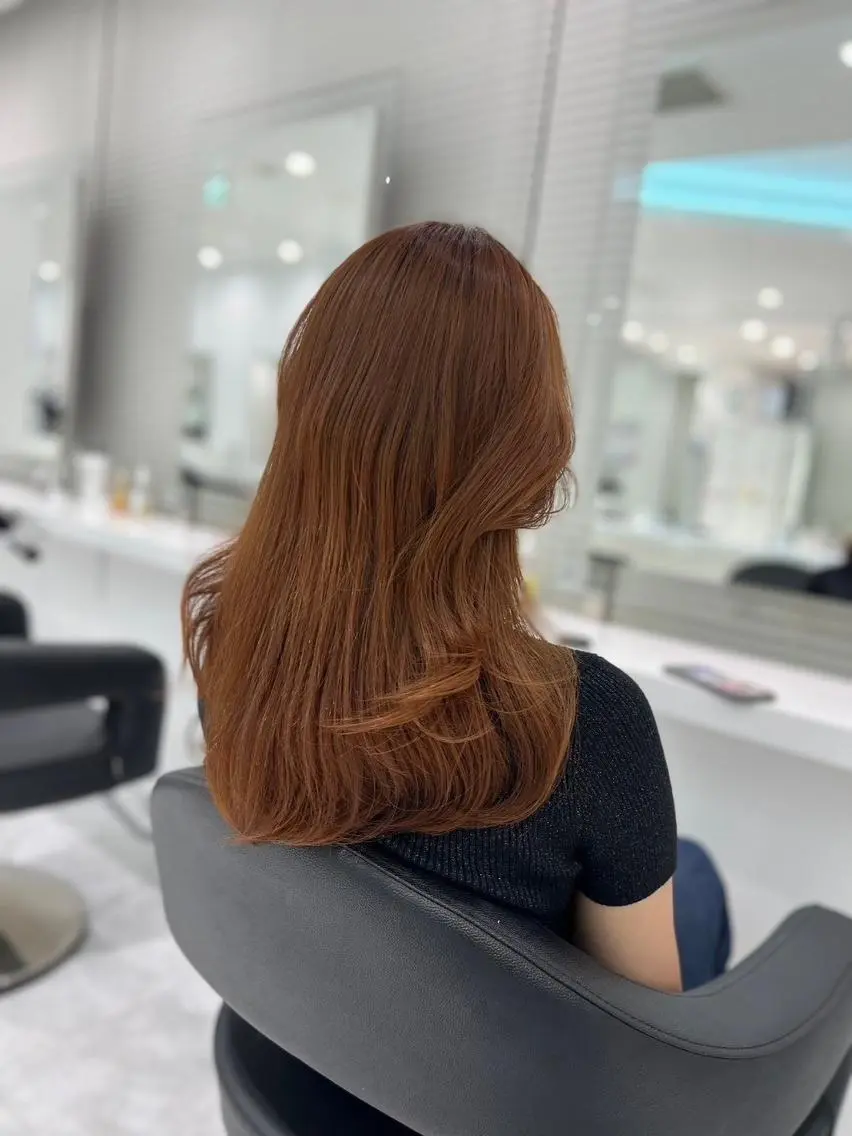 カラー 盛れる上質ワンホン ヘア🤍YUME🤍のヘアスタイル