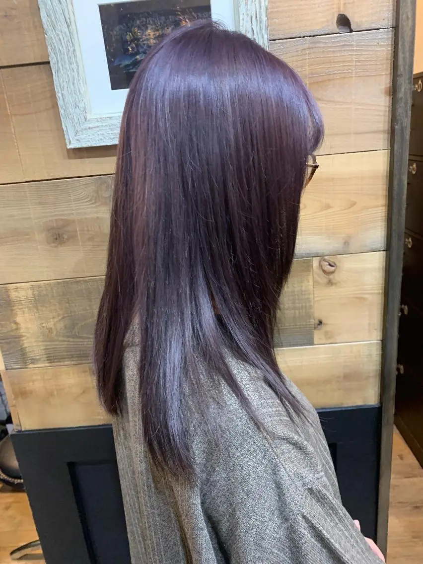 ロング カラー ブリーチ 透明感カラー ヘアカラー SHIAN 八王子👼鬼塚さやかのヘアスタイル