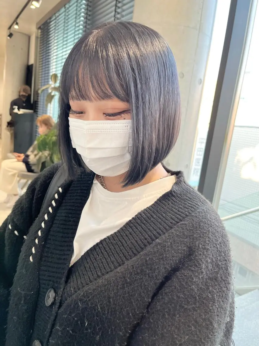 ショート カラー 透明感カラー✂︎ /縮毛矯正/YUKAのヘアスタイル