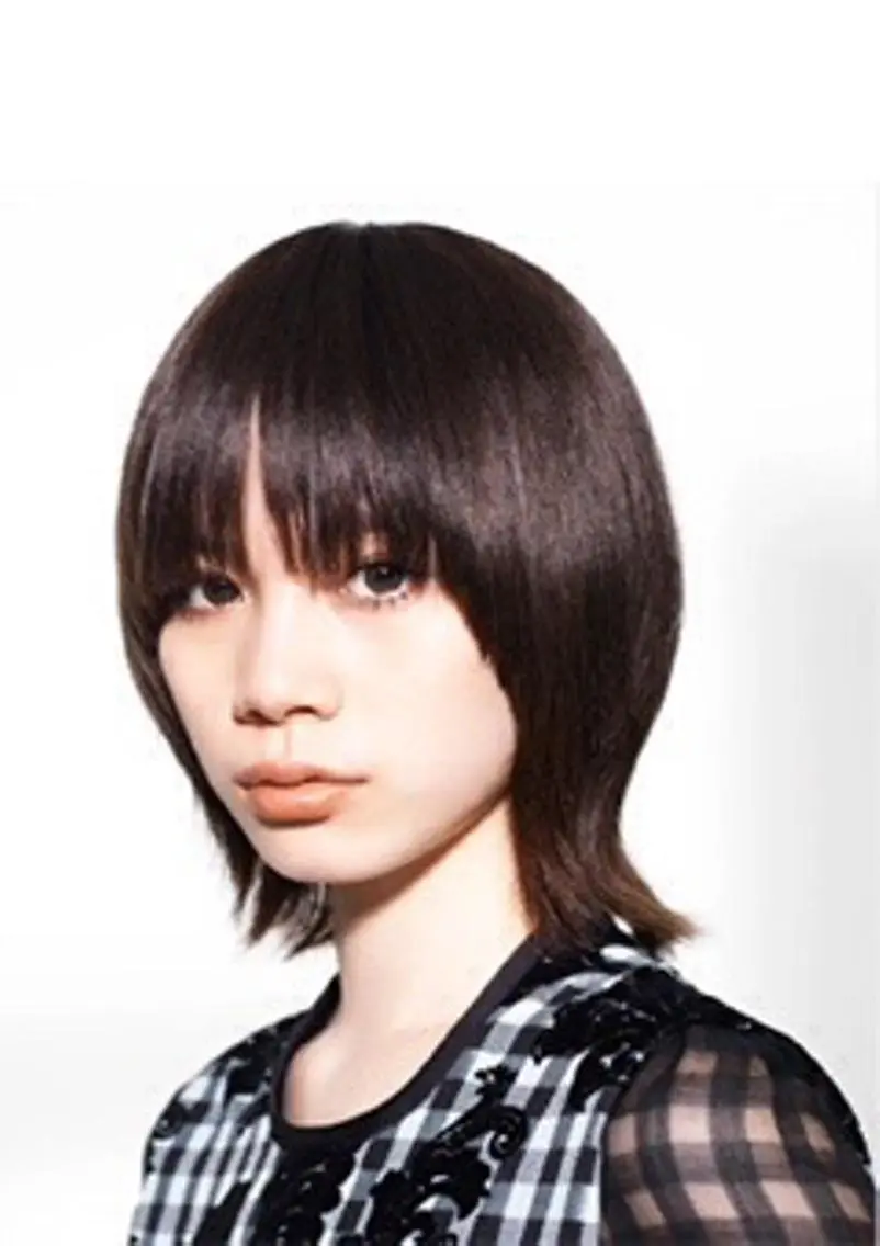 ミディアム カラー 古田 佳規のヘアスタイル