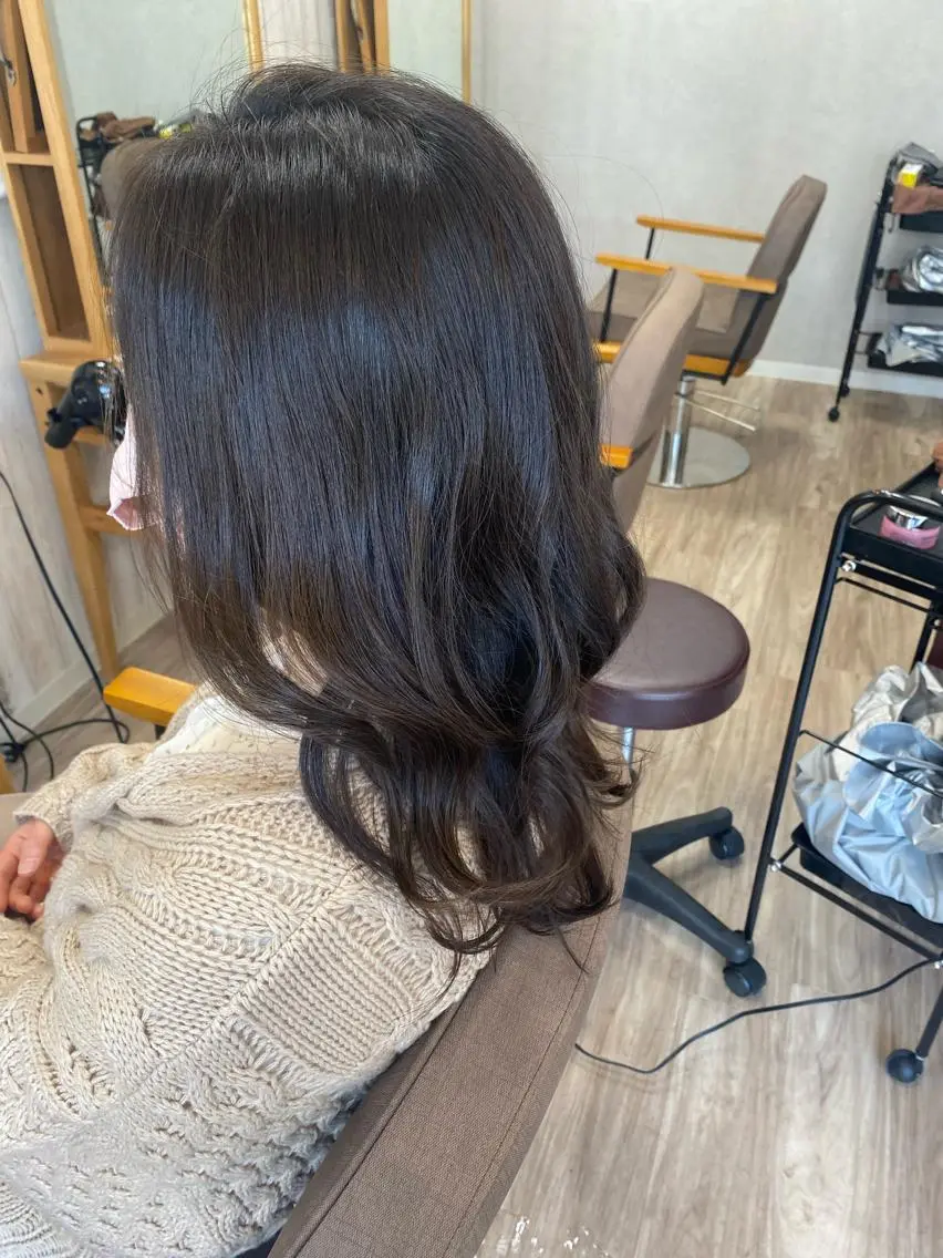 ロング カラー カット ヘアカラー トリートメント TELAHAIR森川 憂一のヘアスタイル