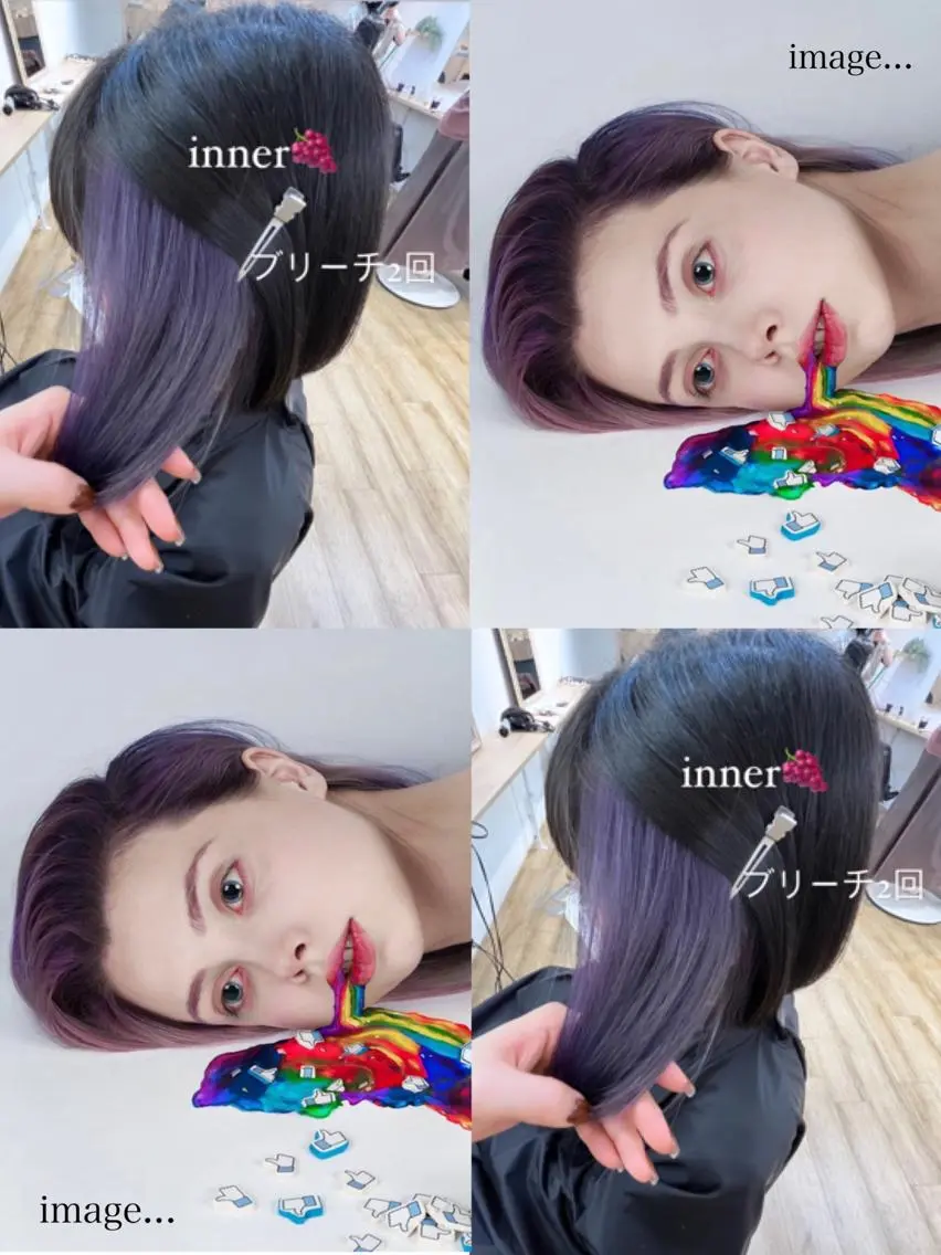 ショート ヘアカラー 美髪特化韓国へア ❤︎nanami❤︎のヘアスタイル