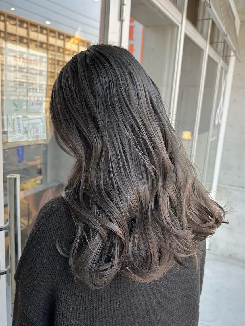 カラー ✂︎ 艶カラー /透明感カラーのヘアスタイル