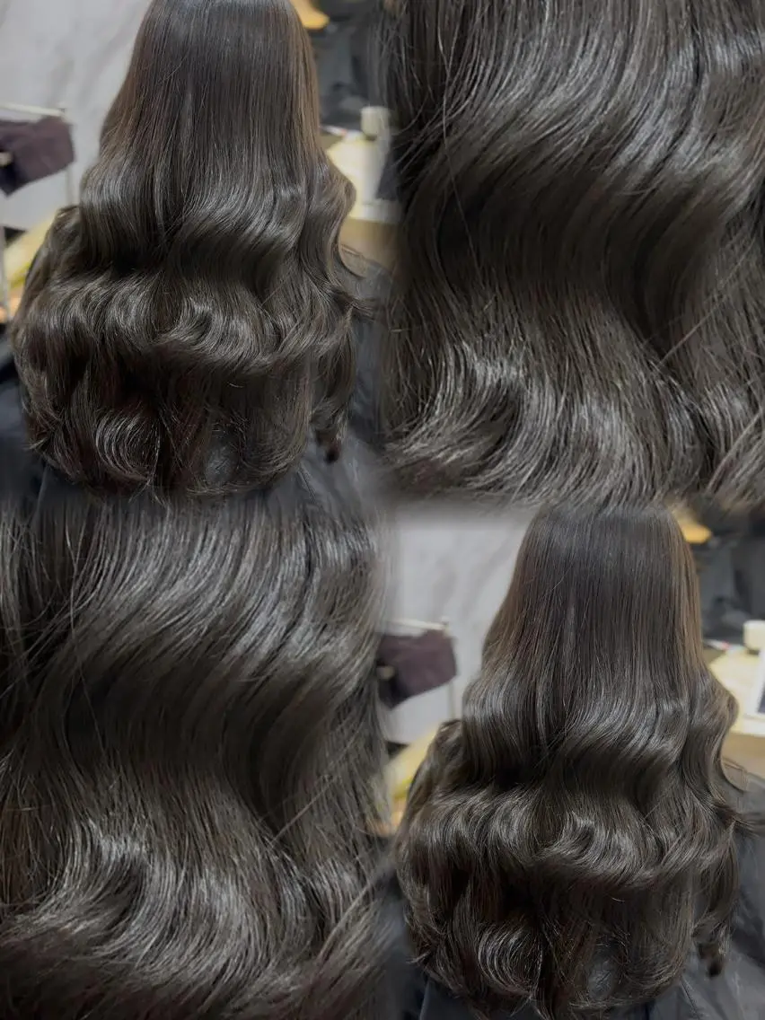 ミディアム カラー L.E.M 仙台のヘアスタイル