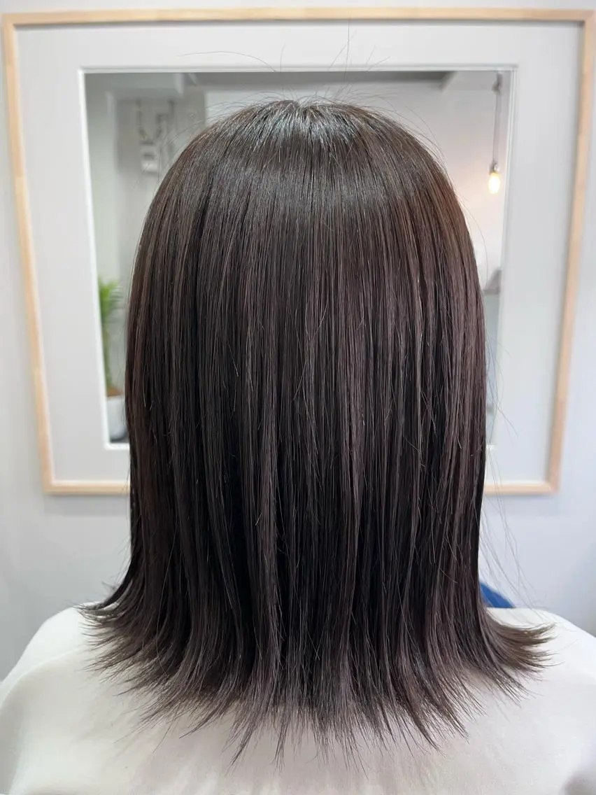 ミディアム カラー liL hair サトウリョウタのヘアスタイル