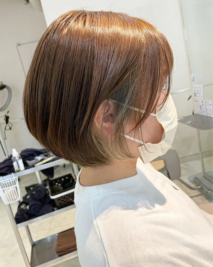 カラー カット ヘアカラー 本田 卓也のヘアスタイル