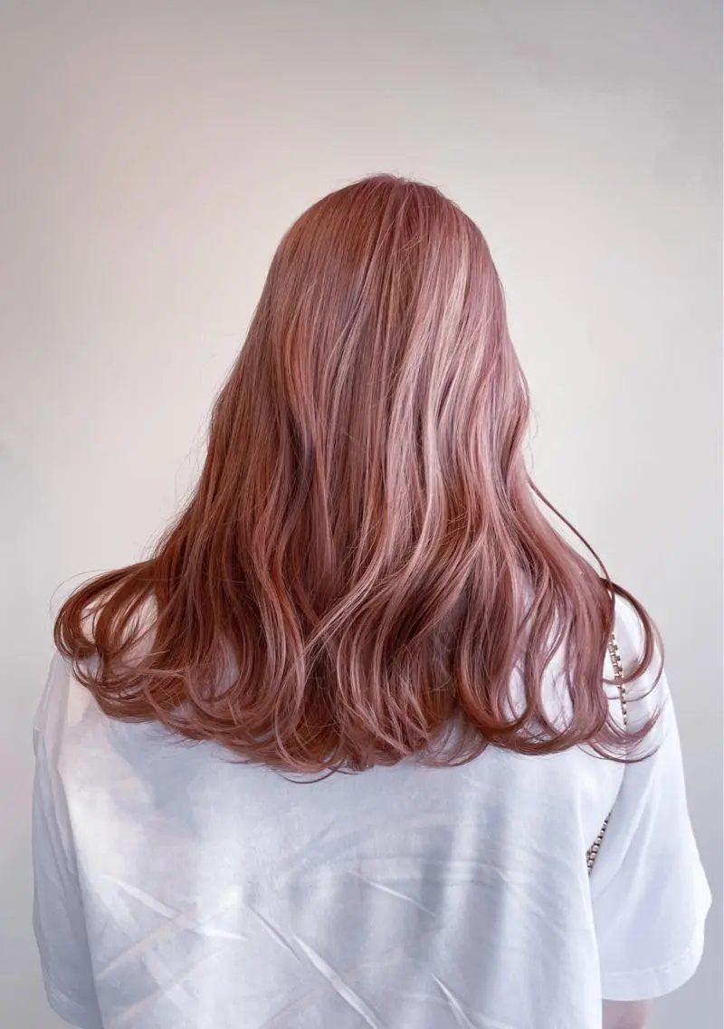 ミディアム カラー カット ヘアカラー トリートメント ✨髪質改善/ハイトー ン/艶髪高山のヘアスタイル