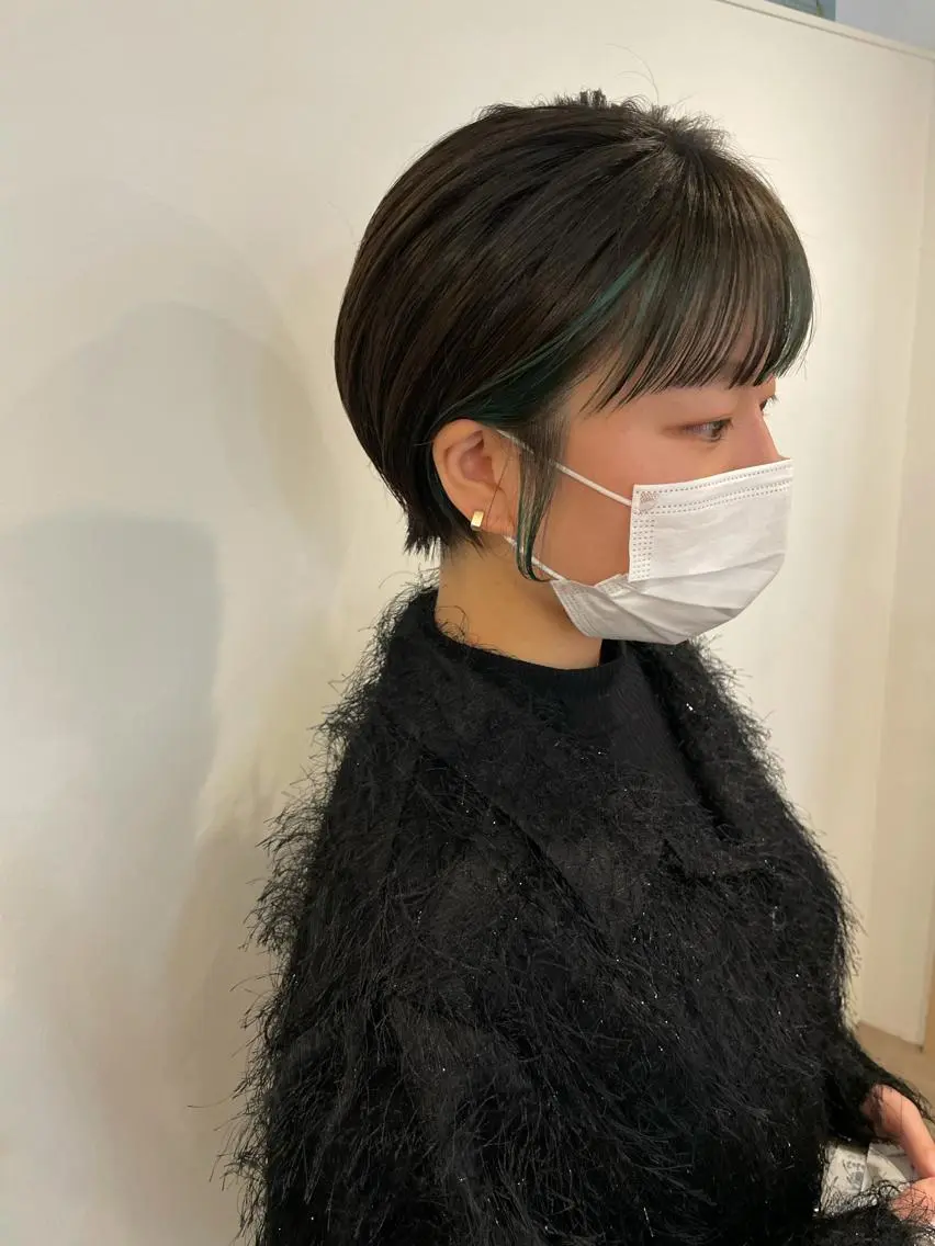 ショート 大迫 江梨のヘアスタイル