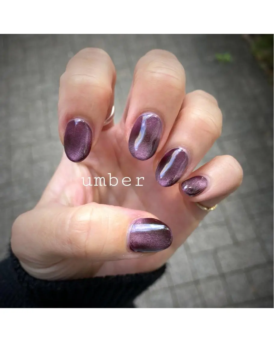 ネイル クリアネイル フットネイル フレンチネイル マグネットネイル メンズネイル ハンドネイル umber 三茶1分のネイルデザイン