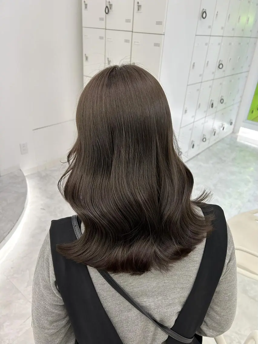 カラー ❤︎横浜❤︎うる艶 透明感カラー❤︎のヘアスタイル