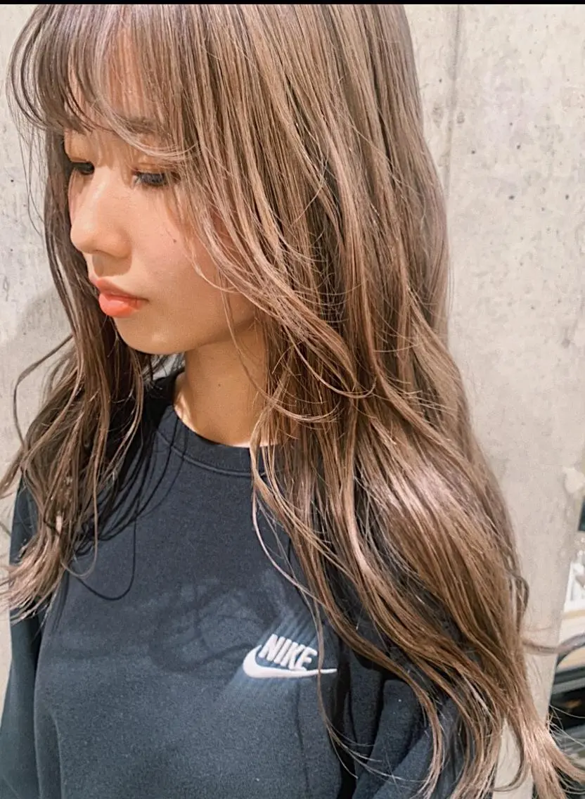ロング カラー RISAKO レイヤーカット🎀のヘアスタイル