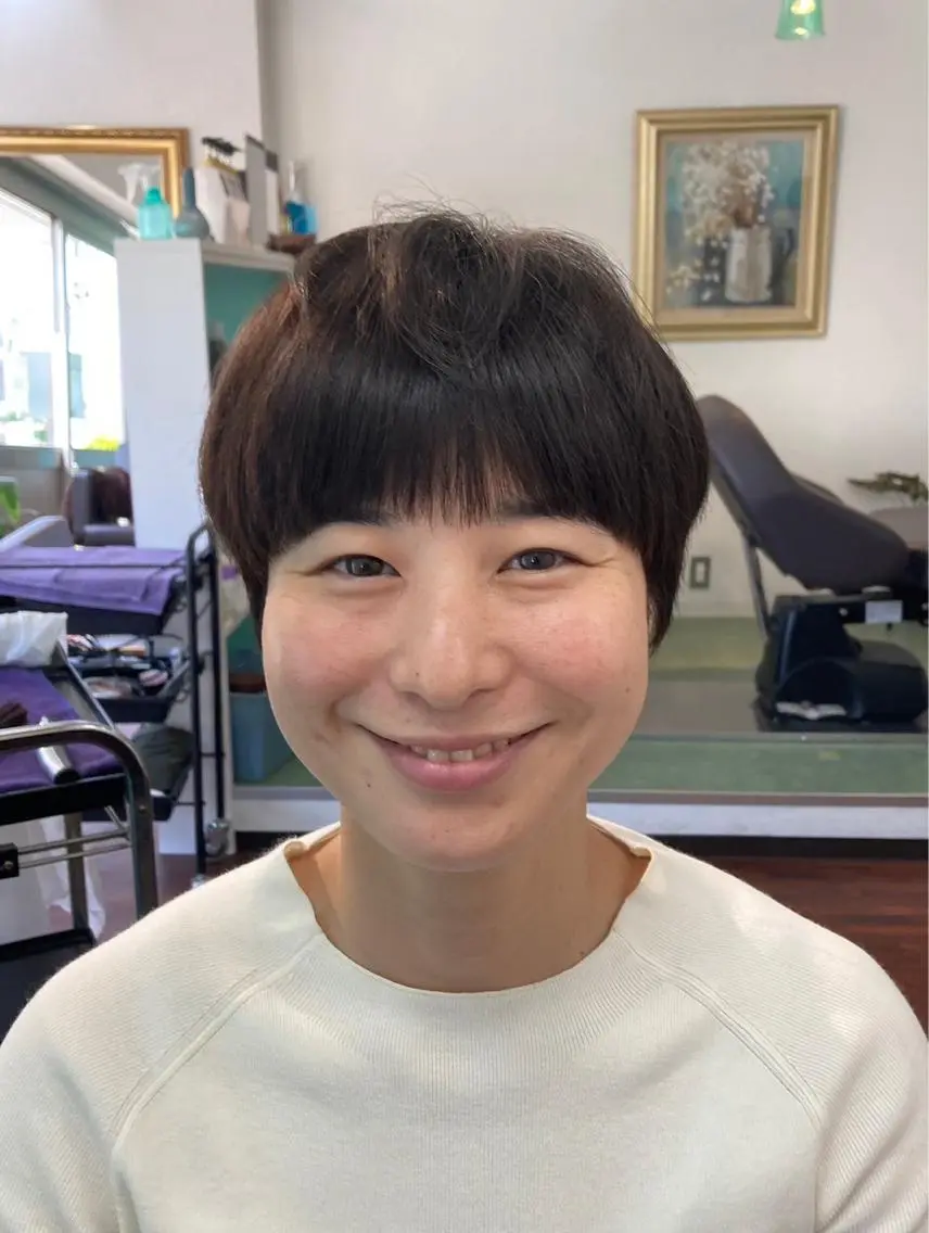 ショート 田牧 みゆきのヘアスタイル