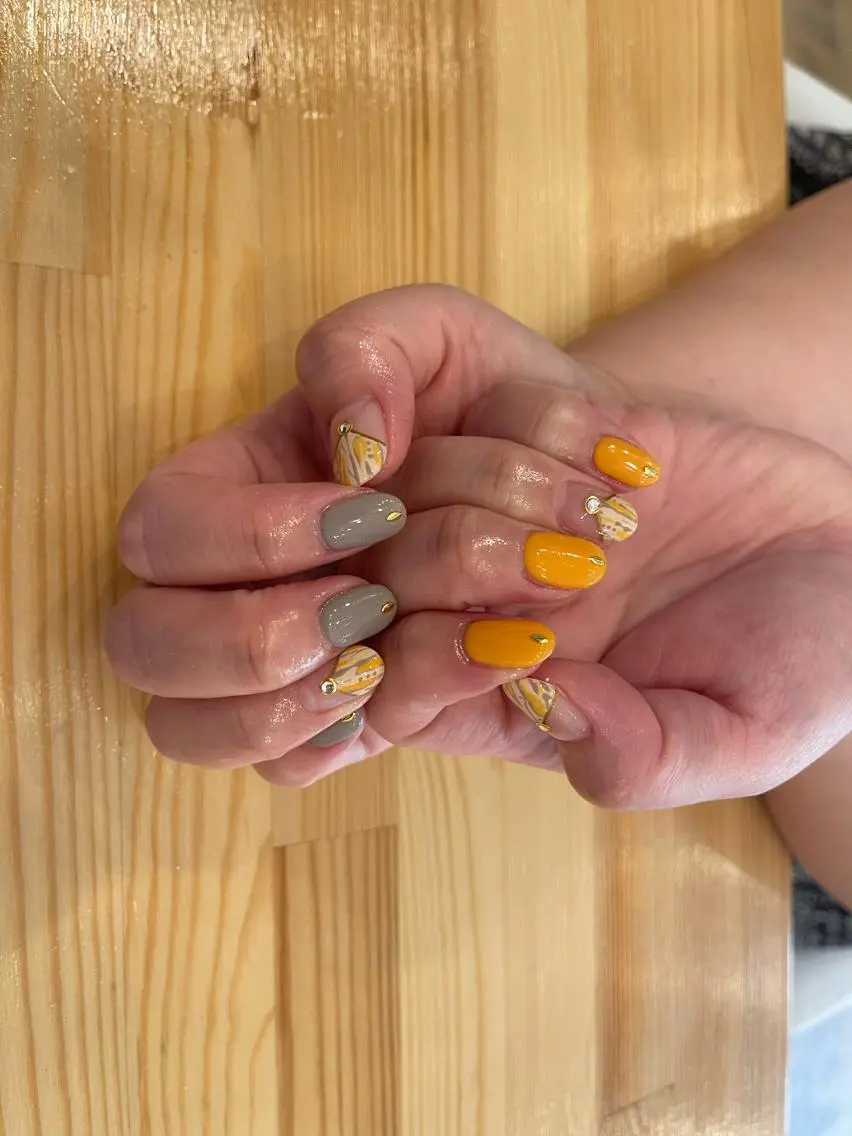 ネイル ハンドネイル NAIL Alaia 𓇼のネイルデザイン