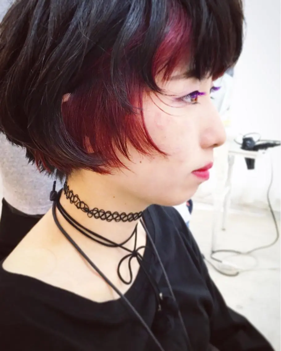 ショート ミディアム エクステ(レミー毛) NINEのヘアスタイル