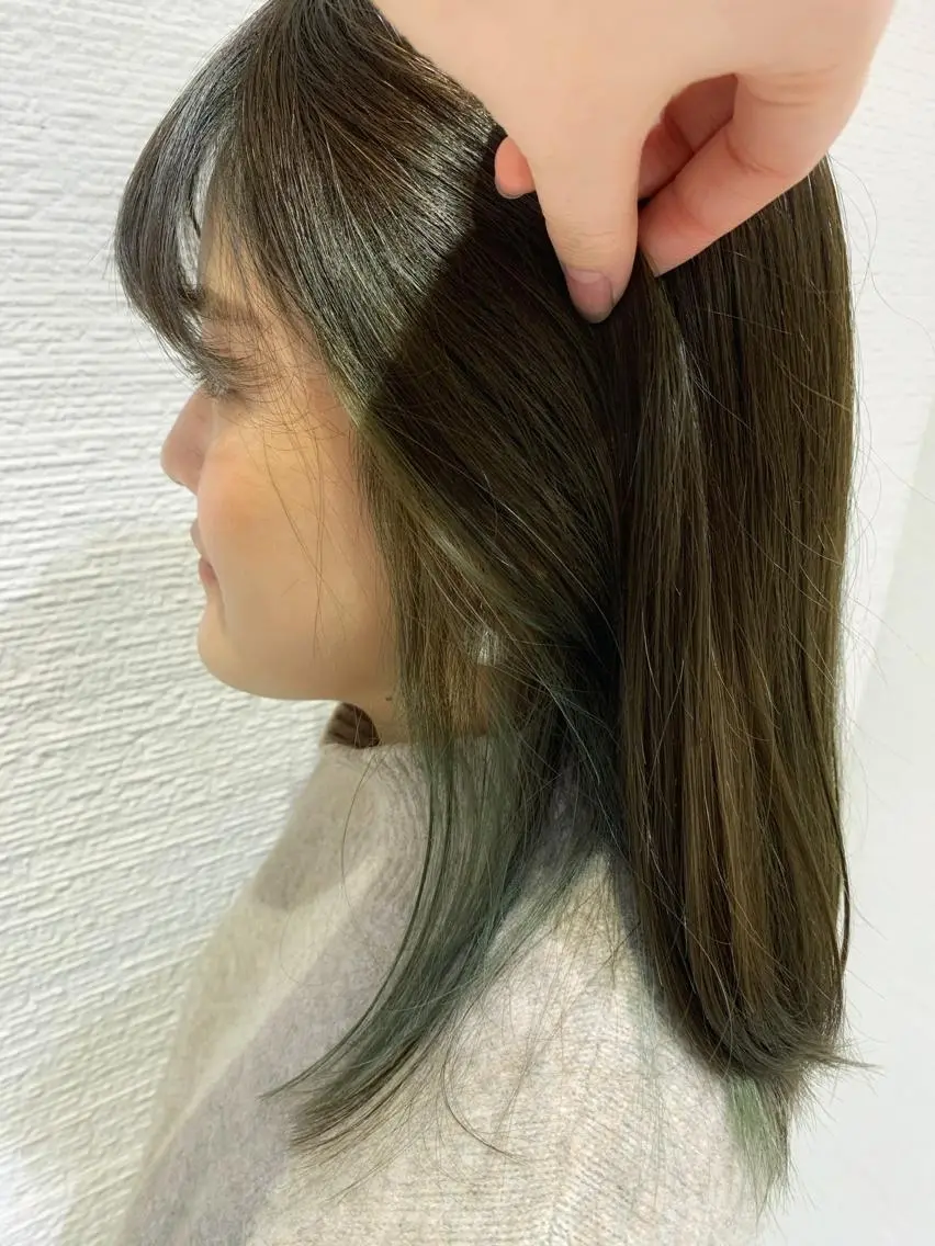 セミロング カラー REM【阿佐ヶ谷】 MEGUのヘアスタイル