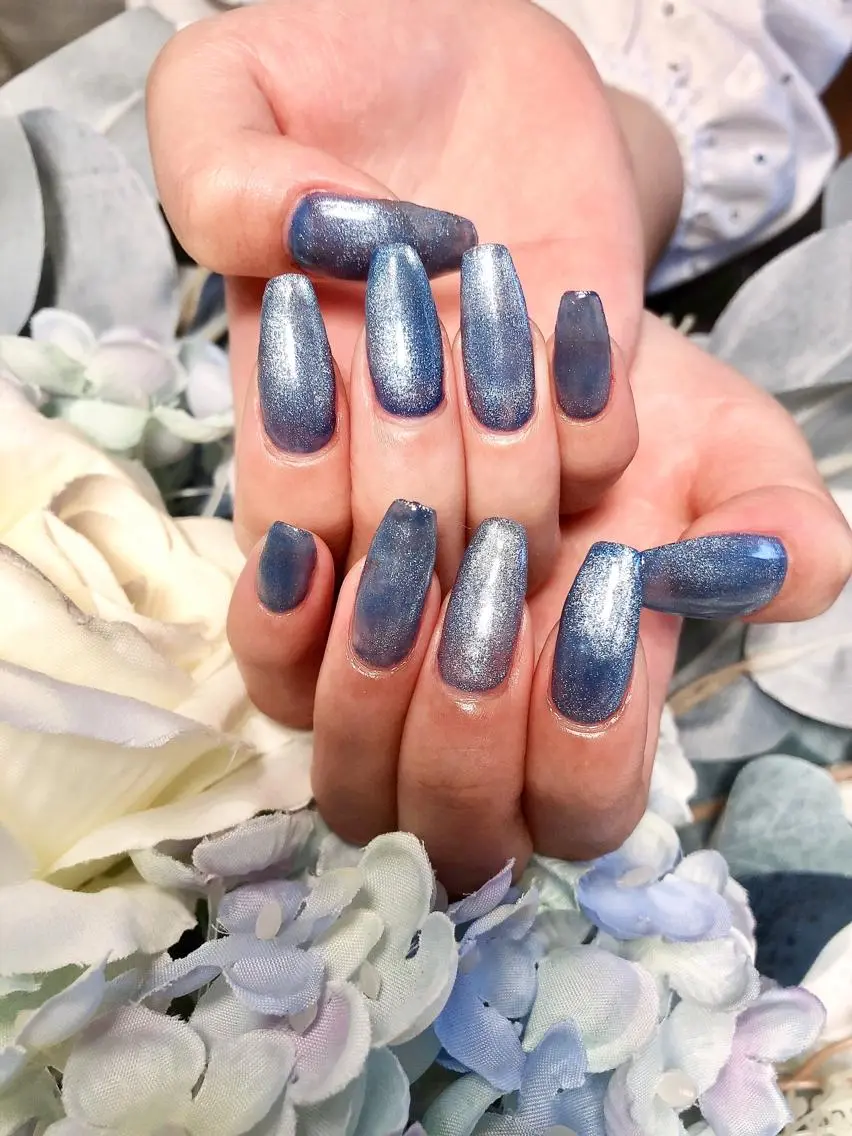 ネイル マグネットネイル 🍭Kiara Nail🍭のネイルデザイン