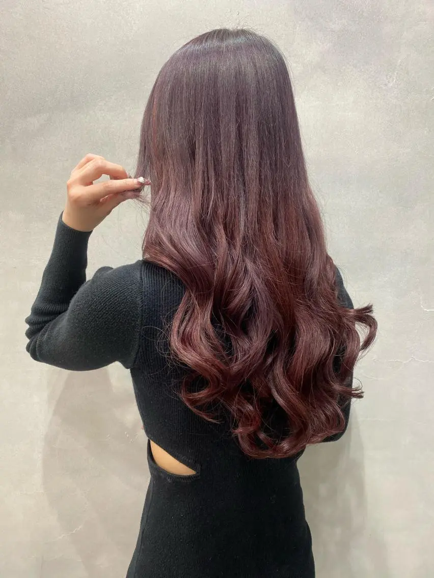 セミロング カラー ヘアアレンジ ショートボブ 編み込みエクステ シールエクステ セミロングパーマ バレイヤージュ FAAM Tsuneのヘアスタイル