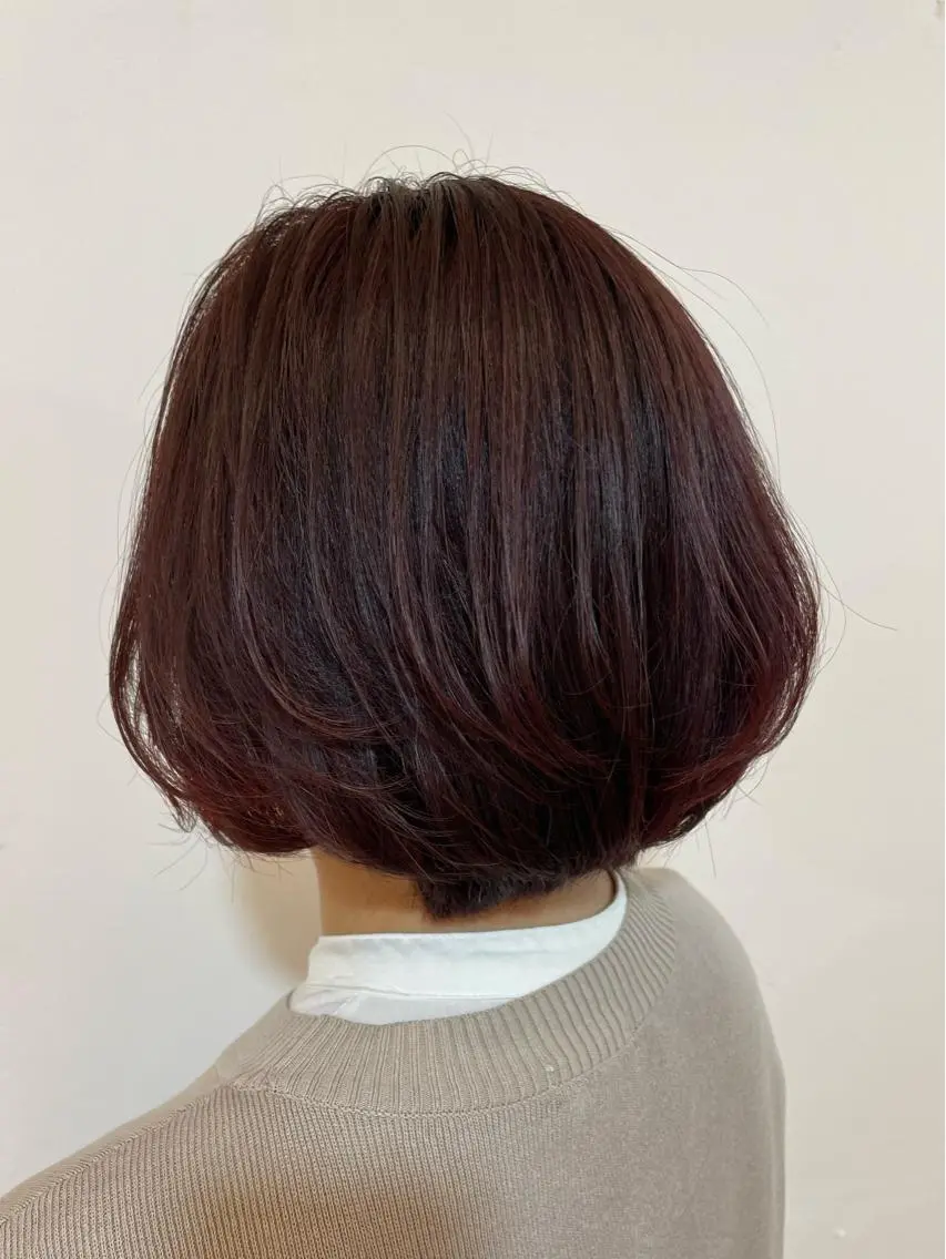 ショート カラー ショートヘア 🦋透明感 艶カラー Rie🦋のヘアスタイル