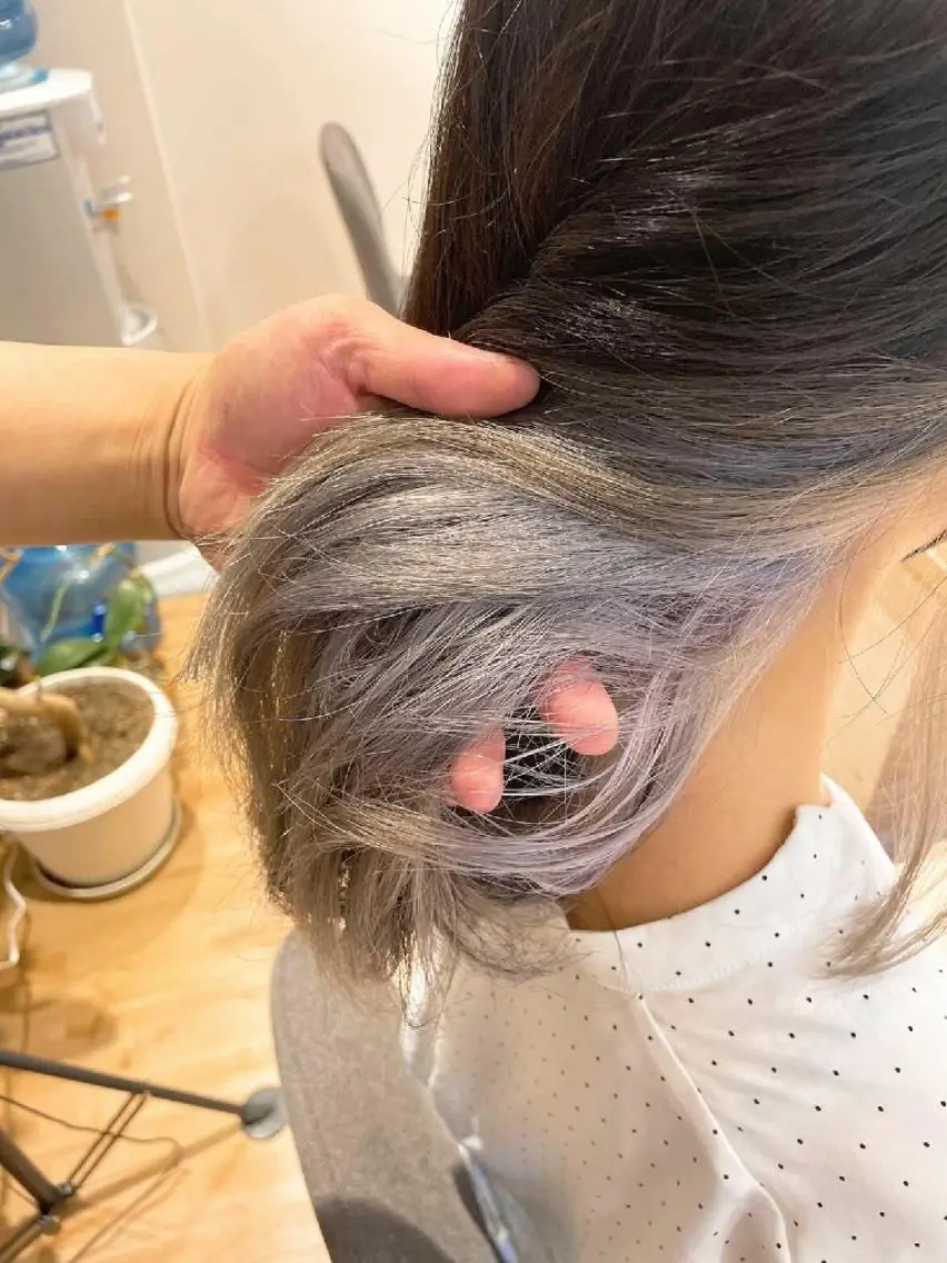 ミディアム カット ヘアカラー 木村 昇のヘアスタイル