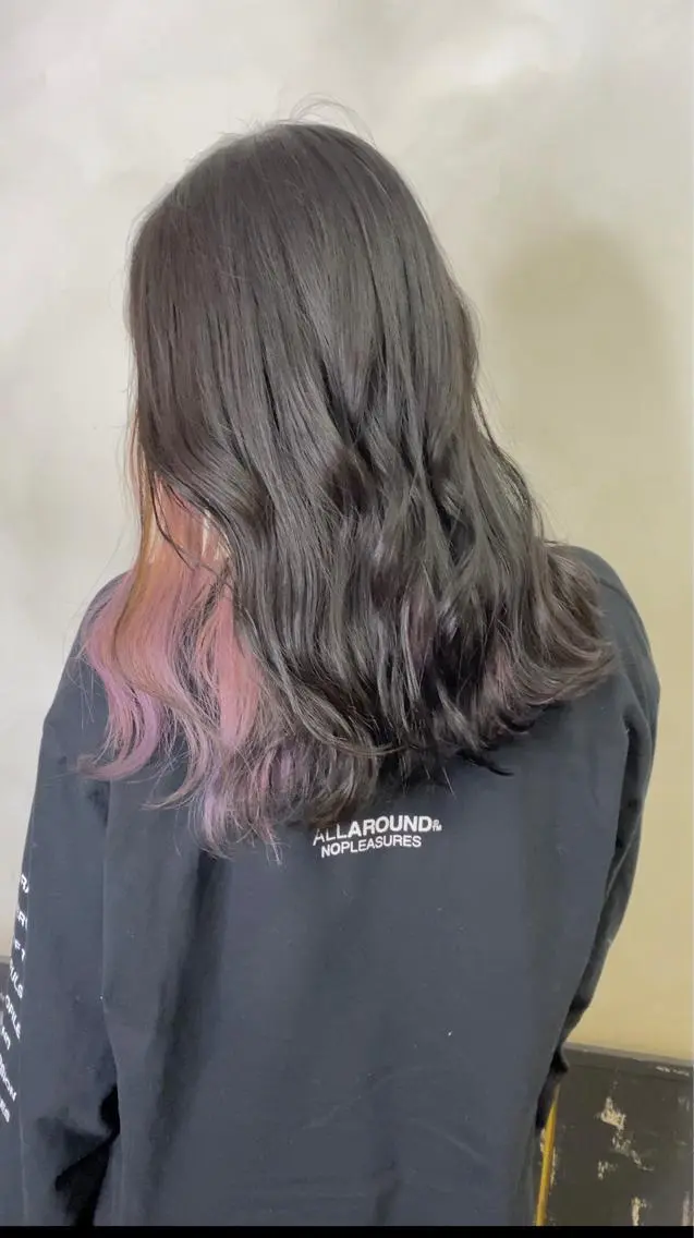 セミロング ミストバング ハイライト 髪質改善 レイヤーカット トリートメント カット ヘアカラー トリートメント 綺麗な髪質にしたい方 限定🌈清水　祥のヘアスタイル